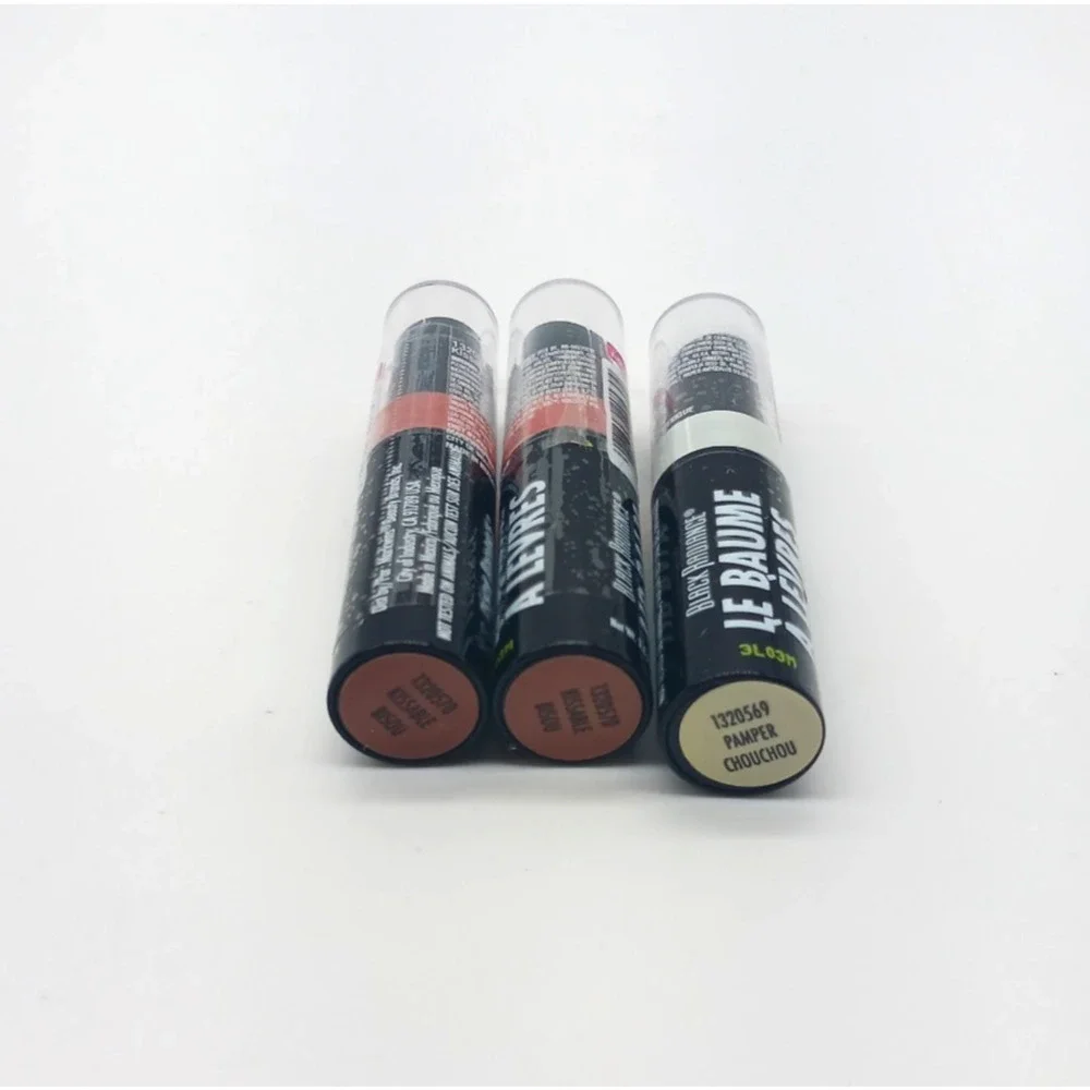 Black Radiance Lip Balm 2 Kissable Bisou & 1 Pamper (Clear) 1320569 1320570